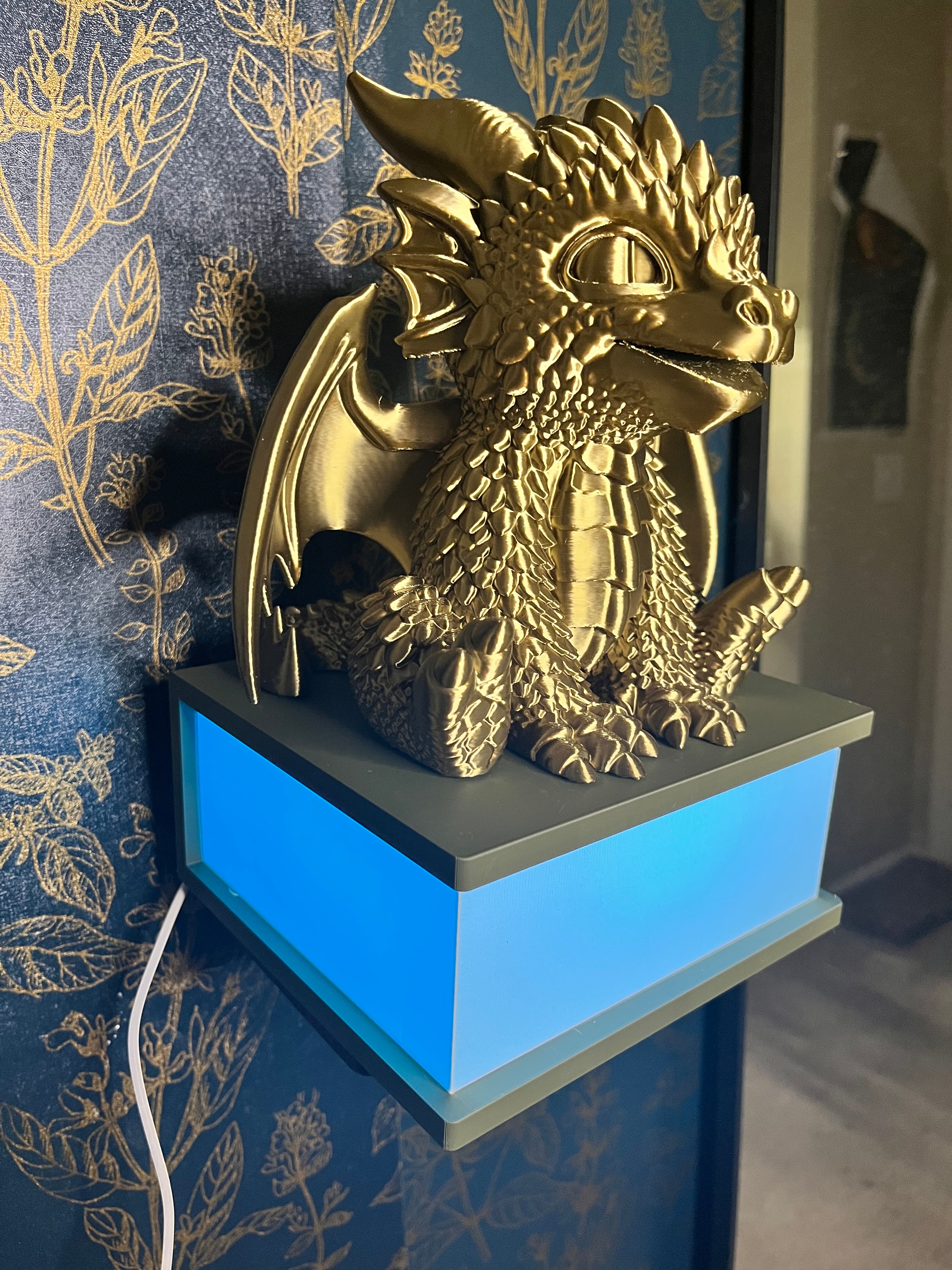 Dragon Book Lamp