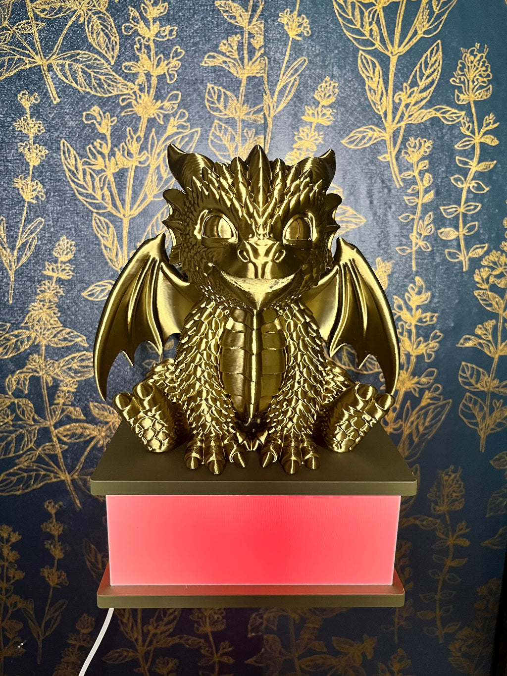 Dragon Book Lamp