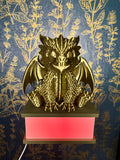 Dragon Book Lamp
